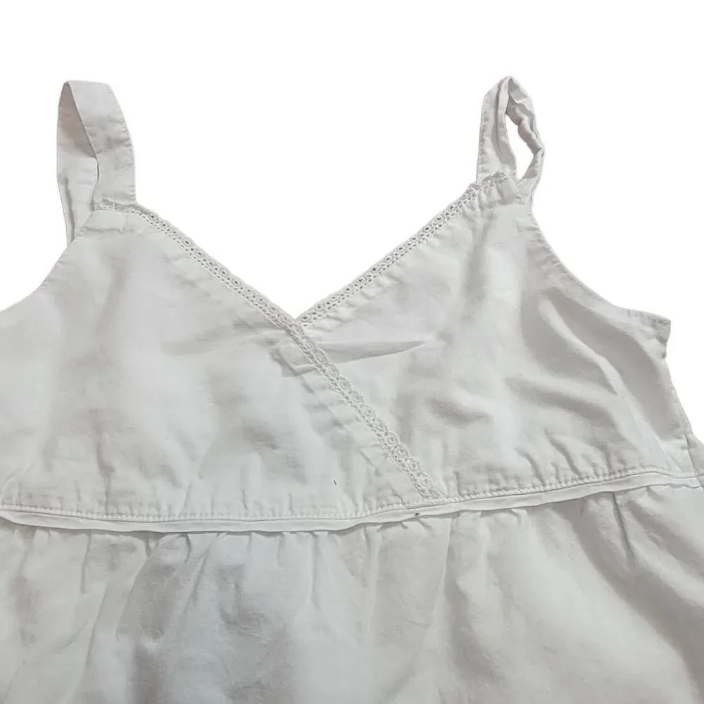 Children's Place embroidery tank top L10/12